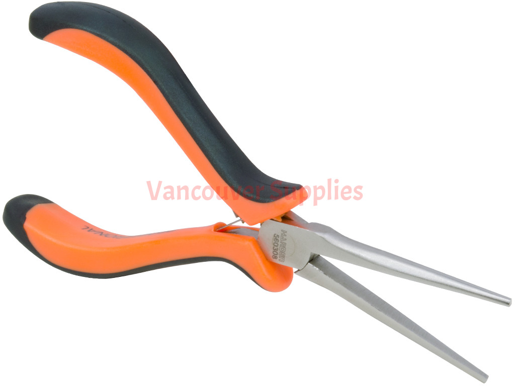Toothless needle shop nose pliers